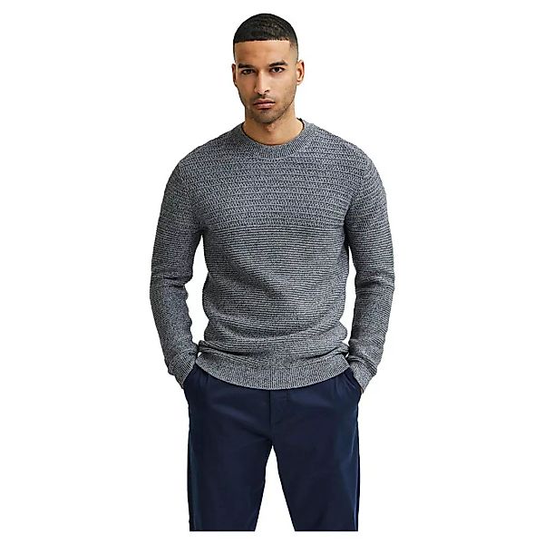 Selected Conrad Rundhalsausschnitt Sweater XL Jet Black / Detail Twisted günstig online kaufen