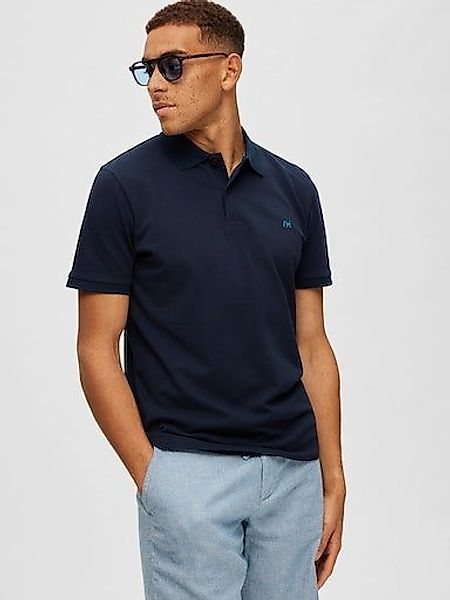 SELECTED HOMME Poloshirt SLHDANTE SS POLO NOOS günstig online kaufen