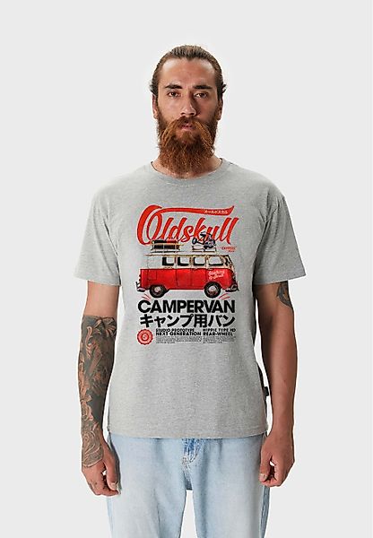 Oldskull T-Shirt RETRO URBAN CAMPER (1-tlg) günstig online kaufen