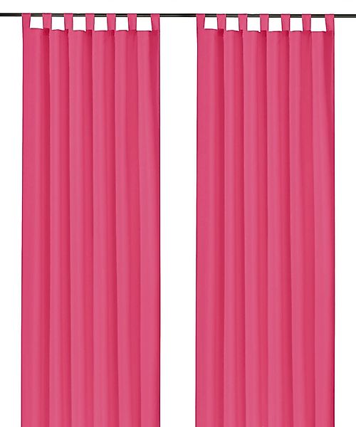 Weckbrodt Vorhang "Vito" Schlaufen 1 Stk. tlg. Microvelour, blickdicht, Uni günstig online kaufen