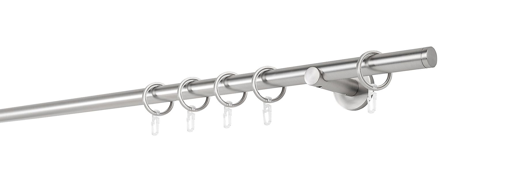 mydeco Gardinenstange »20mm Match Wandträger 6,5 cm«, 1 läufig-läufig, Fixm günstig online kaufen