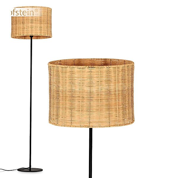 hofstein Stehlampe Stehlampe aus Metall/Bambus in günstig online kaufen