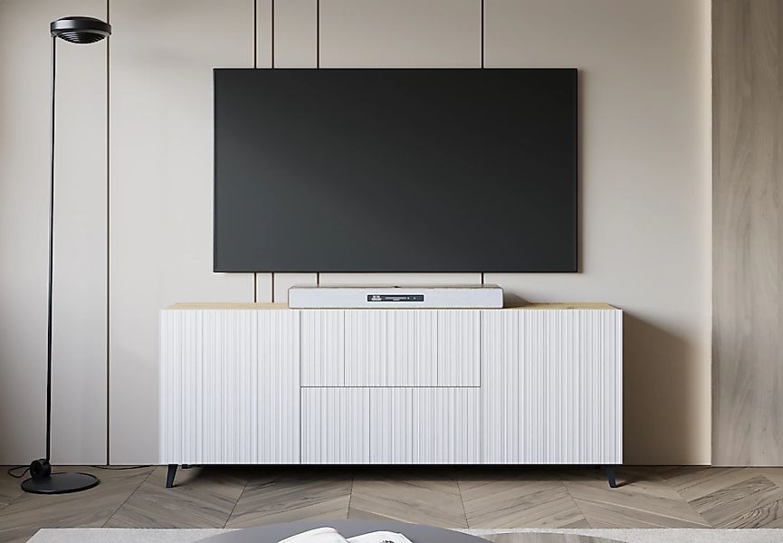 INOSIGN Lowboard "LOWBOARD PHUKET" 1 Stk. tlg. 2 Schubladen, 4 Türen, 6 ges günstig online kaufen