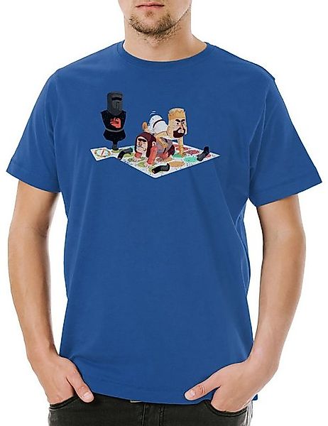 Urban Backwoods Print-Shirt Urban Backwoods Monty Twister Herren T-Shirt (1 günstig online kaufen