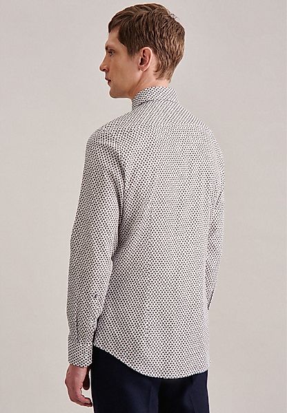 seidensticker Businesshemd "Slim", Slim Langarm Kentkragen Druck günstig online kaufen