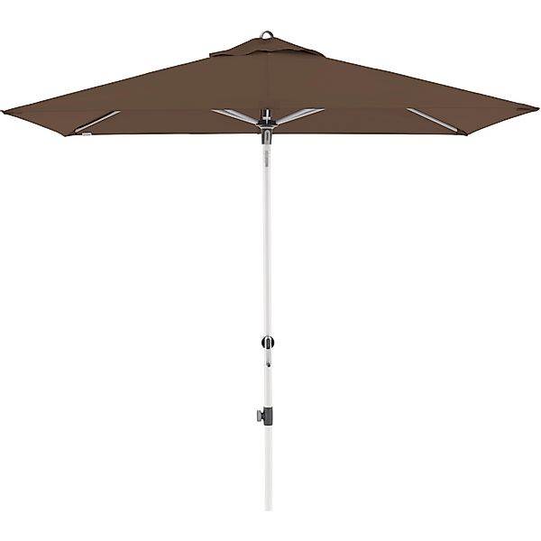 Doppler Balkonschirm Expert 140 cm x 220 cm Greige mit Kurbelmechanik günstig online kaufen