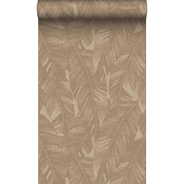Origin Luxury Wallcoverings Tapete Bananenblätter Beigebraun 50 X 900 Cm 34 günstig online kaufen