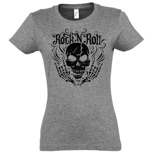 Youth Designz T-Shirt Skull Rock and günstig online kaufen