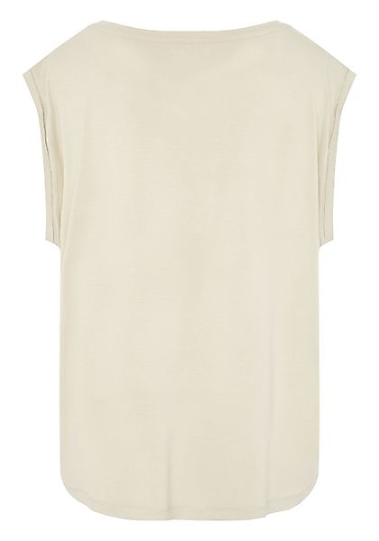 Detto Fatto Print-Shirt mit zartem Schriftzug günstig online kaufen