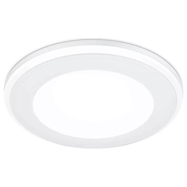 LED Einbauleuchte Aura in Weiß-Matt 5w 450lm 82mm günstig online kaufen