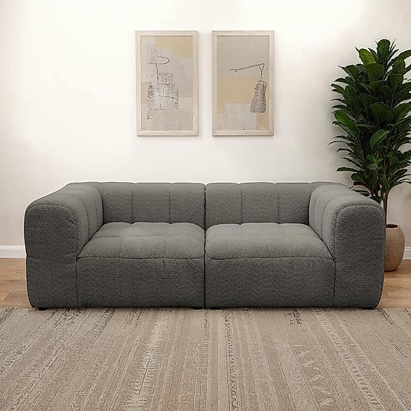 DOMO collection Big-Sofa »800019 Megasofa in 2 Breiten, Kassettensteppung, günstig online kaufen