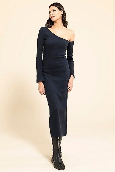 For You Moda Minikleid Blaues Asymmetrisches One-Shoulder-Kleid günstig online kaufen