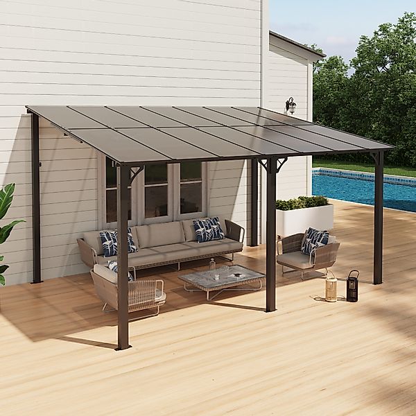JOIVI Pergola Pergola 3x4m Terrassenüberdachung, Carport günstig online kaufen