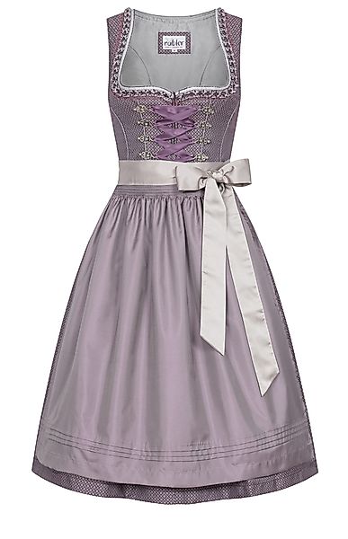 Nübler Trachtenkleid Mididirndl Gavrila in Aubergine günstig online kaufen