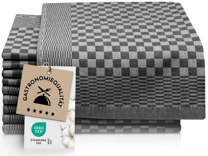 ZOLLNER Geschirrtuch, (Spar-Set, 10-tlg), 46 x günstig online kaufen