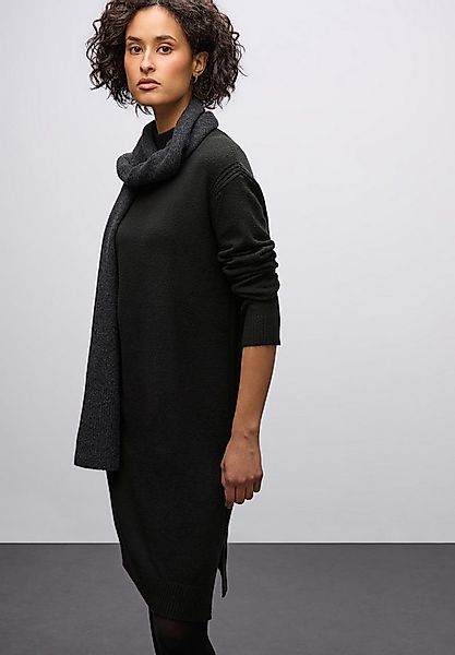 STREET ONE Strickkleid mit Rippbündchen günstig online kaufen