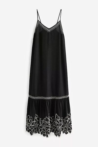 Next Sommerkleid Besticktes Trägerkleid für den Sommer (1-tlg) günstig online kaufen