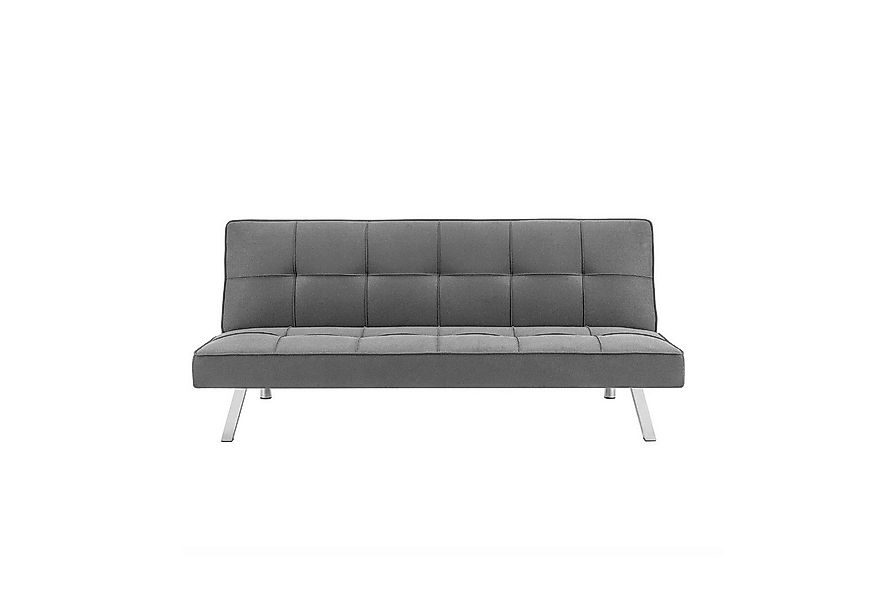 HTI-Living Schlafsofa Klappsofa Grau Milena, Stück 1 Teile, Couch mit Schla günstig online kaufen