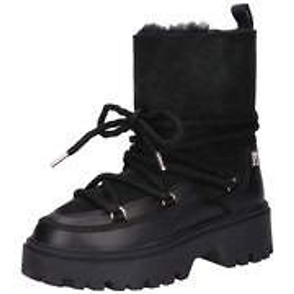 Tommy Hilfiger Real Shearling Snowboot Damen schwarz günstig online kaufen