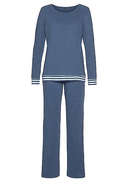 Arizona Pyjama (2 tlg) mit gestreiften günstig online kaufen