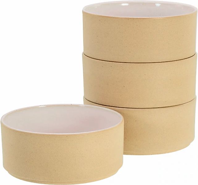 CreaTable Schale »Futuro«, 4 tlg., aus Steinzeug, Müslischale, Salatschale, günstig online kaufen