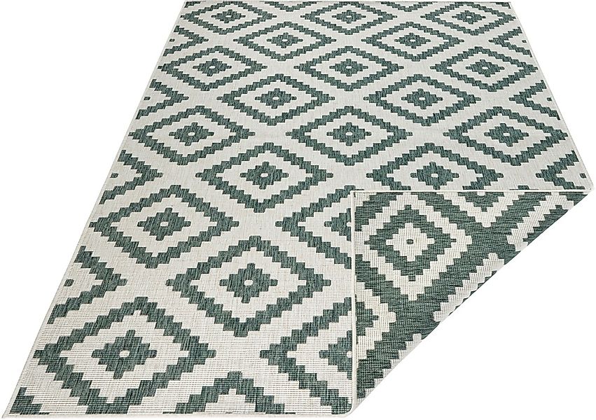 NORTHRUGS Teppich Malta Wendeteppich, rechteckig, Höhe: günstig online kaufen