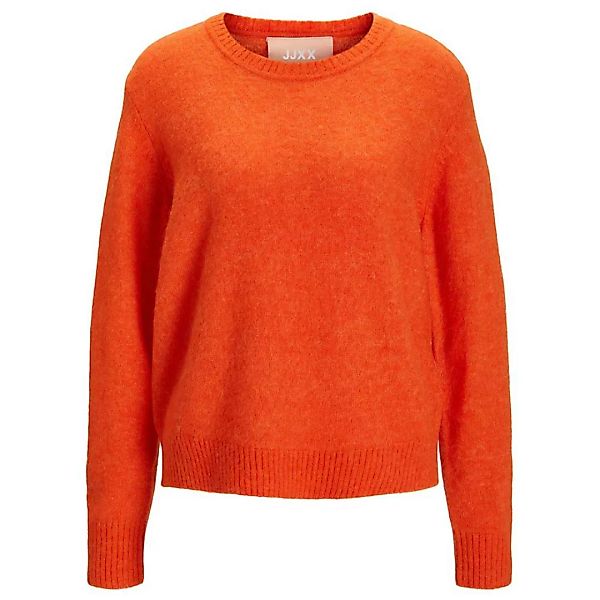 Jjxx Silje Upgrade Rundhalsausschnitt Sweater L Red Orange günstig online kaufen