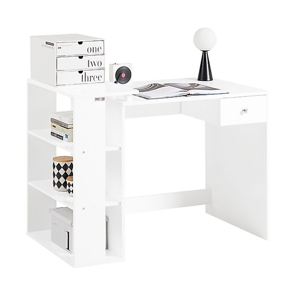 SoBuy Schreibtisch FWT35-W, mit 1 Schublade günstig online kaufen
