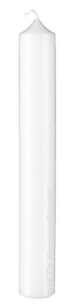 Wiedemann Kerzen Stumpenkerze Altarkerze Farbe Weiß 400 x 40 mm günstig online kaufen