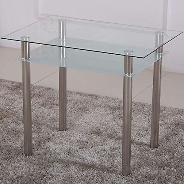 HOOZ Esstisch aus Glas mit 6 günstig online kaufen