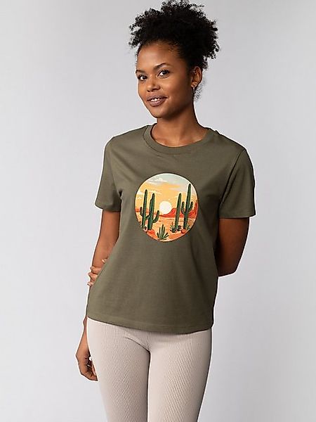 wat? Apparel T-Shirt Sonnenuntergang in der Wüste günstig online kaufen