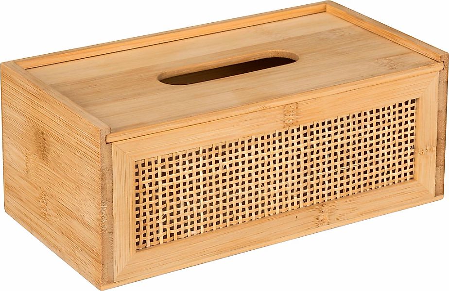 WENKO Badorganizer "Allegre" aus Bambus und Rattan günstig online kaufen