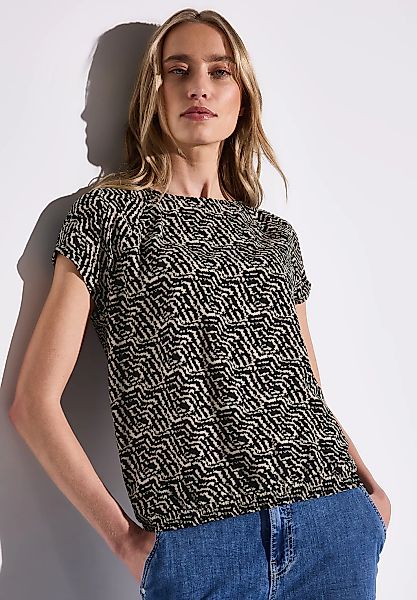 STREET ONE Print-Shirt, mit floralem Muster günstig online kaufen