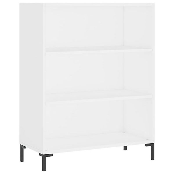 vidaXL Bücherregal Bücherregal Weiß 69,5x32,5x90 cm Holzwerkstoff, 1-tlg. günstig online kaufen