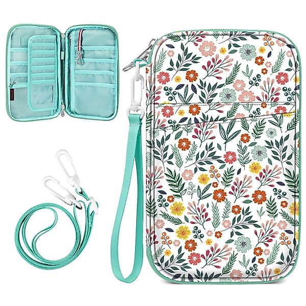 Fintie Geldbörse Reisepass Tasche Familie Reiseorganizer, günstig online kaufen