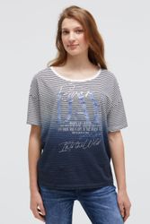 SOCCX Rundhalsshirt mit Farbverlauf günstig online kaufen