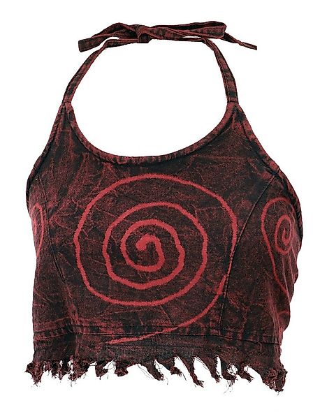 Guru-Shop T-Shirt Goa Top, Psytrance Neckholder Bandeau Batik Top.. alterna günstig online kaufen