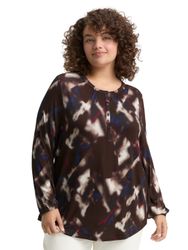 TOM TAILOR PLUS Langarmshirt mit grafischem günstig online kaufen