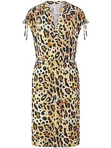 Kleid Rundhals-Ausschnitt Peter Hahn mehrfarbig günstig online kaufen