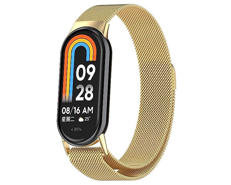 Wigento Smartwatch-Armband Milanese Uhrenarmband mit Magnetverschluss für X günstig online kaufen