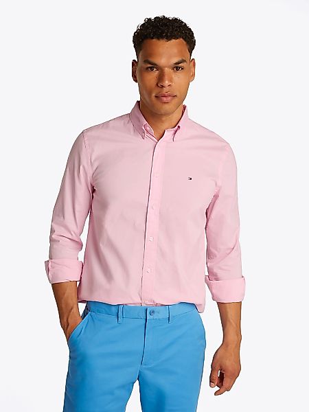 Tommy Hilfiger Businesshemd FLEX POPLIN SOLID günstig online kaufen