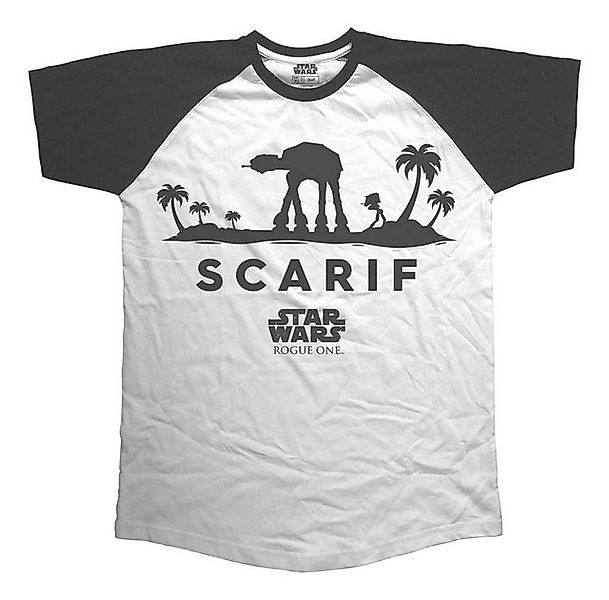 Bravado T-Shirt Star Wars Rogue One AT-AT Silhouette Scarif günstig online kaufen