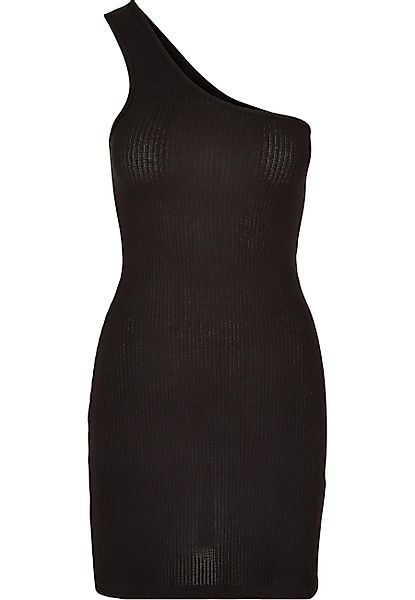 URBAN CLASSICS Shirtkleid "Urban Classics Damen Ladies Rib One Shoulder Dre günstig online kaufen