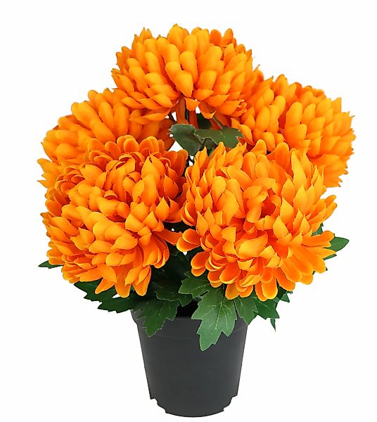 I.GE.A. Kunstblume "Chrysantheme im Topf", Blume Dekoblume Herbstblume Herb günstig online kaufen