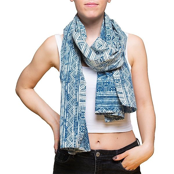 PANASIAM Halstuch Schal Indigo auch als günstig online kaufen