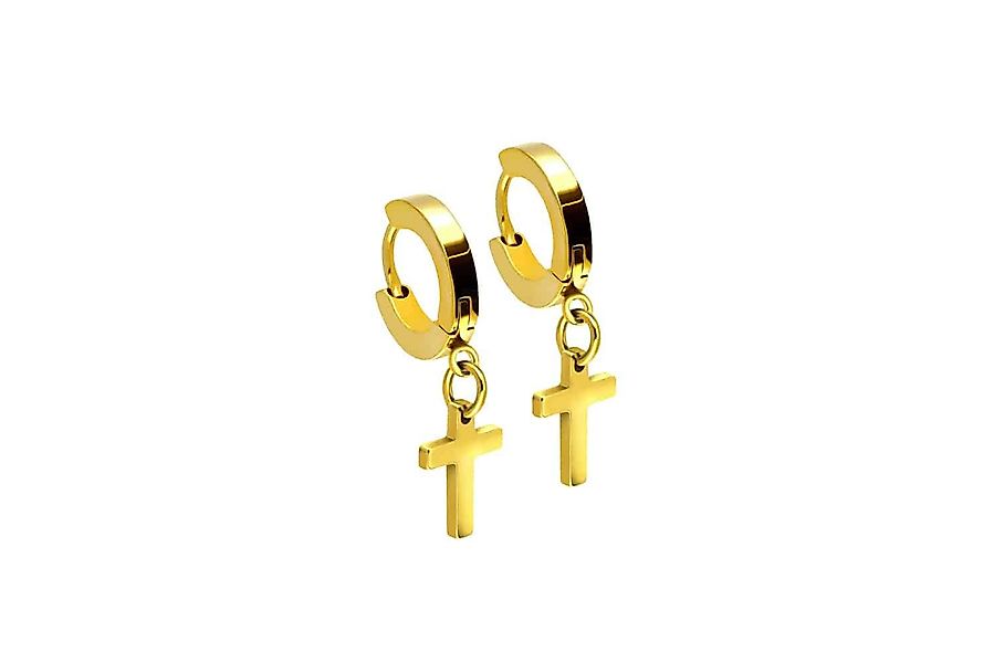 FILANGO Creolen-Set Titan Ohrclicker Creolen BEWEGLICHES günstig online kaufen