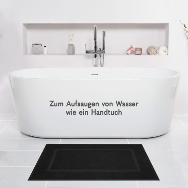 HAMMETEX Badematte "Hotelmatte, Duschvorleger" Höhe 5 mm rutschhemmend besc günstig online kaufen