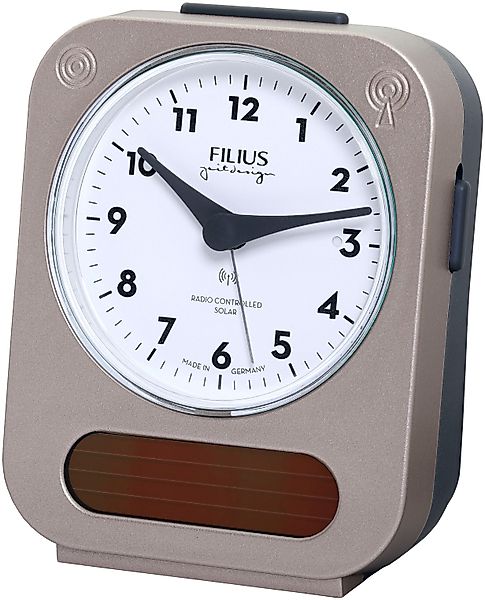 FILIUS zeitdesign Funkwecker Solar, Beleuchtung, Made in Germany, Schlafzim günstig online kaufen