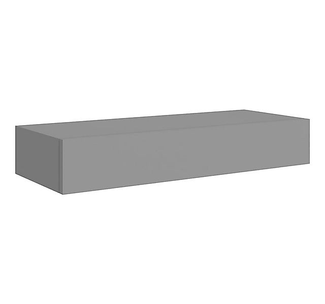 vidaXL Wandregal 60 x 235 x 10 cm Wandregal Schubladenregal Grau 60x23,5x10 günstig online kaufen