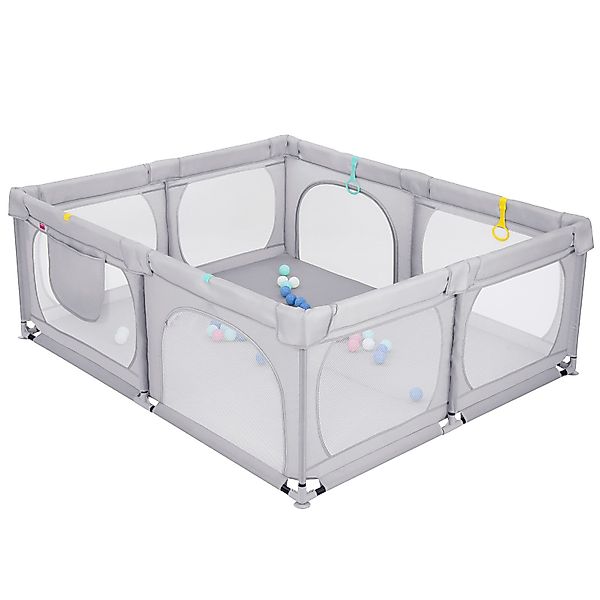 COSTWAY Laufgitter, Laufstall, 189 x 158 günstig online kaufen